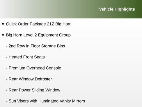 Used 2026 RAM 1500 Big Horn image 9