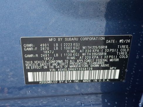 New 2026 Subaru Forester Limited AWD/4WD image 20