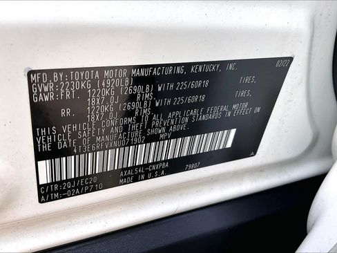 Certified 2022 Toyota RAV4 XSE AWD/4WD image 34