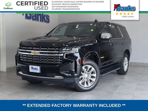 Certified 2022 Chevrolet Tahoe Premier AWD/4WD image 1