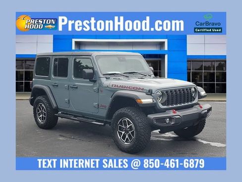 Used 2024 Jeep Wrangler Unlimited Rubicon w/ Safety Group AWD/4WD image 1