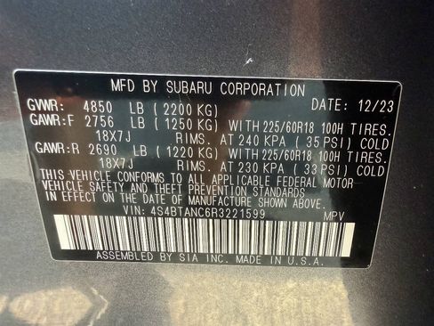 Used 2024 Subaru Outback Limited AWD/4WD image 54