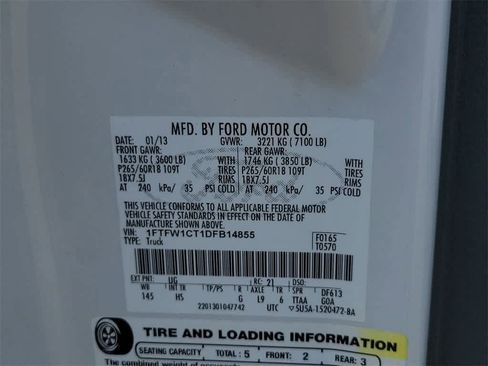 Used 2013 Ford F150 Lariat w/ Luxury Equipment Group image 19