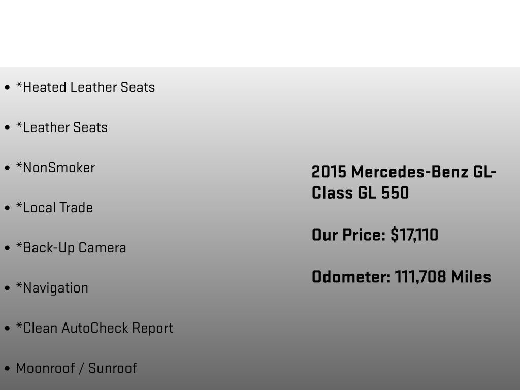 Used 2015 Mercedes-Benz GL 550 4MATIC image 6