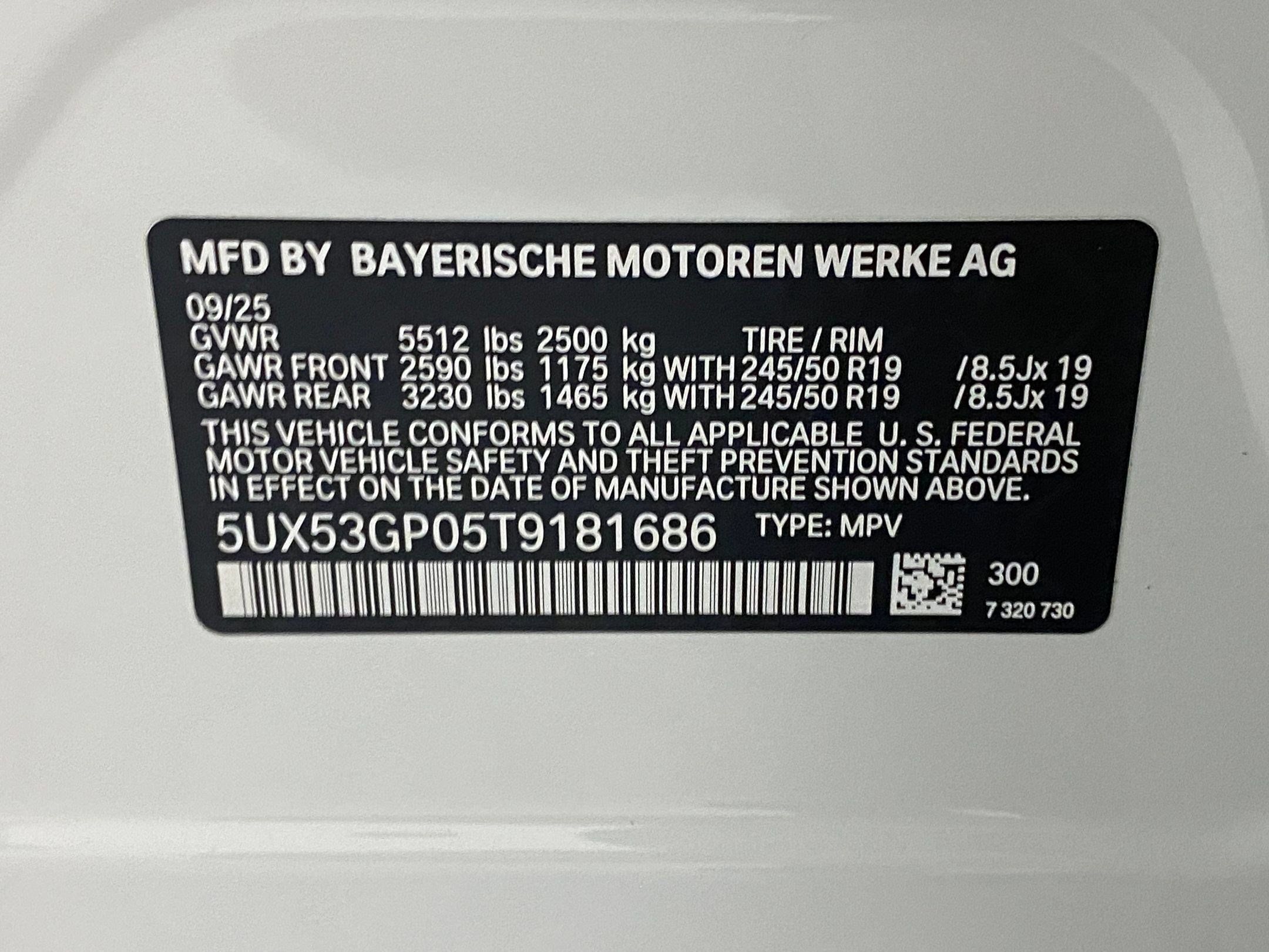 Used 2026 BMW X3 xDrive30i w/ Convenience Package AWD/4WD image 26
