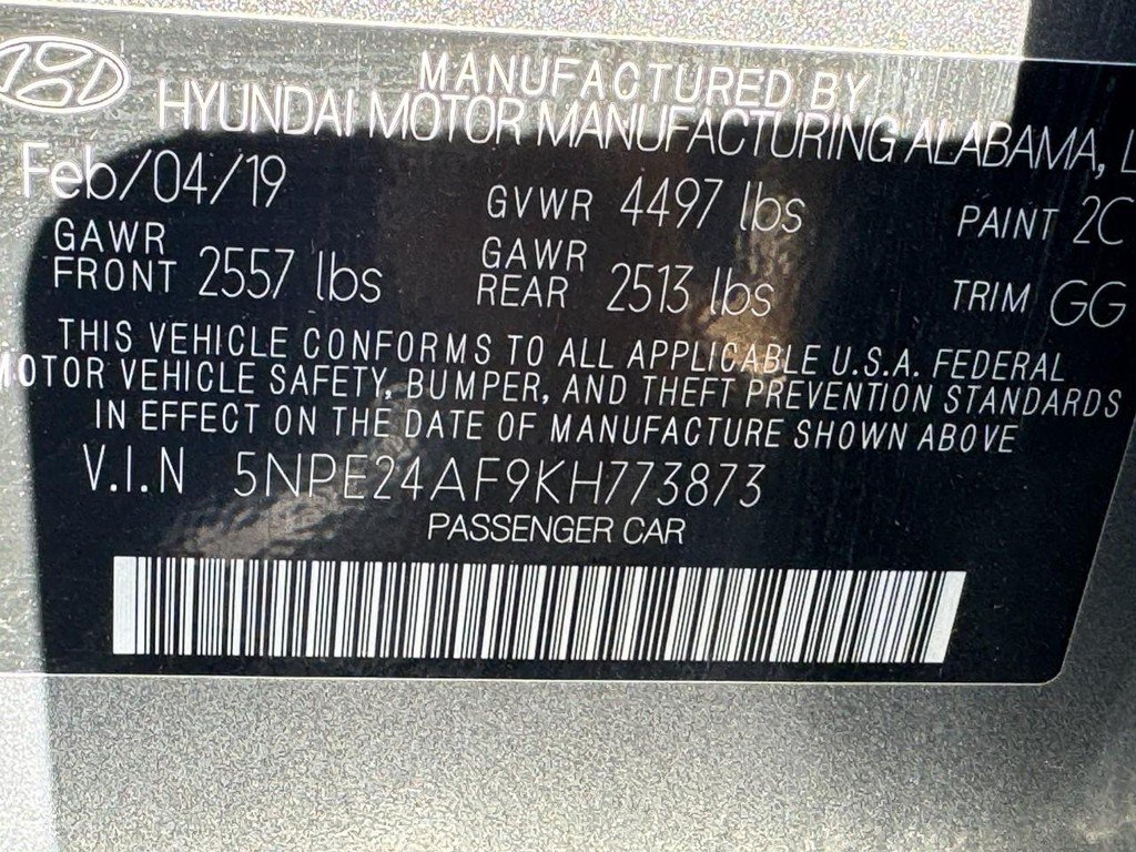 Used 2019 Hyundai Sonata SE FWD image 26