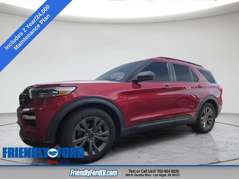 Used 2021 Ford Explorer XLT w/ Equipment Group 202A RWD image 1
