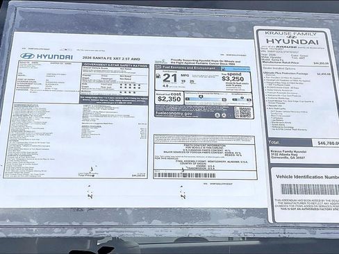 New 2026 Hyundai Santa Fe XRT AWD/4WD image 14