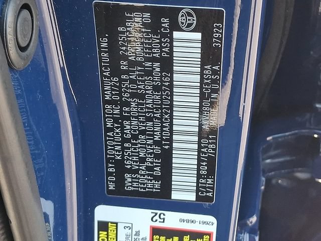 Used 2026 Toyota Camry SE FWD image 27