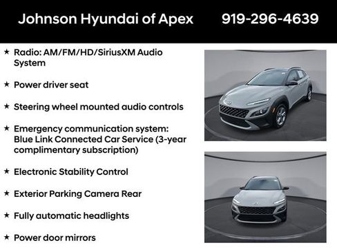 Certified 2023 Hyundai Kona SEL w/ Cargo Package image 6