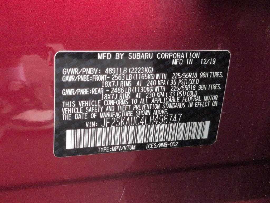 Used 2020 Subaru Forester Limited AWD/4WD image 40