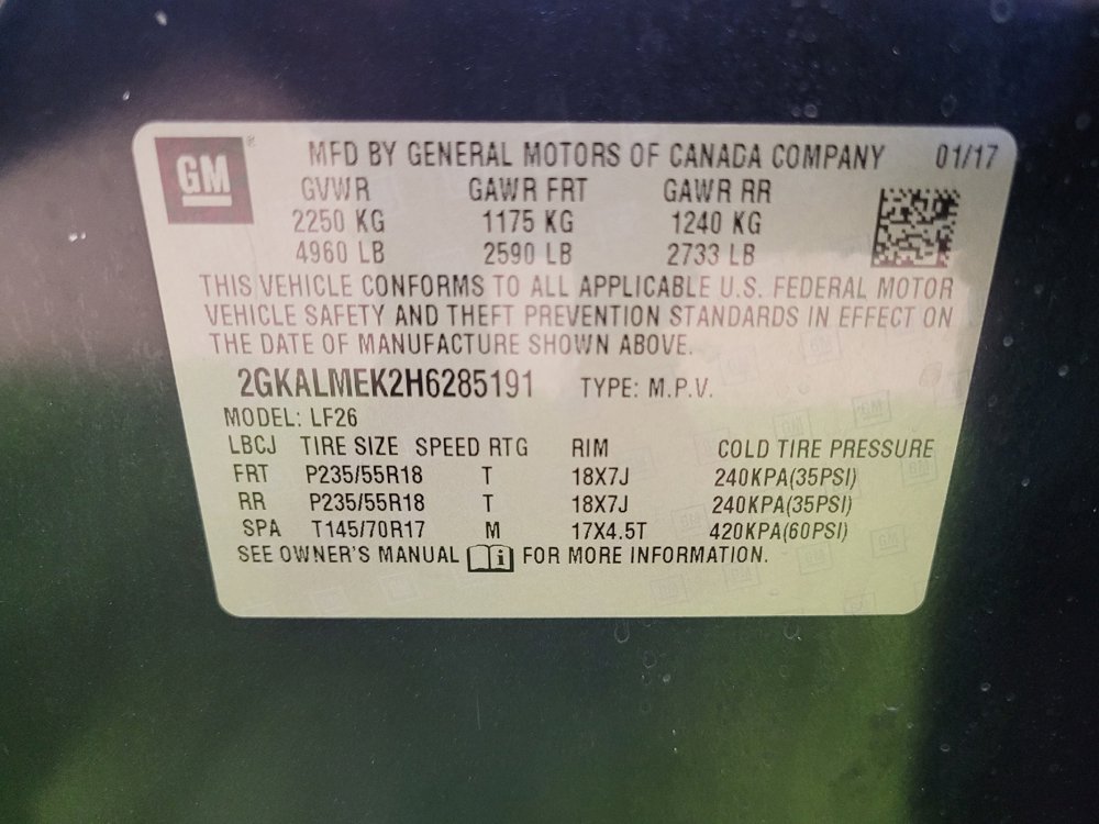 Used 2017 GMC Terrain SLE FWD image 33