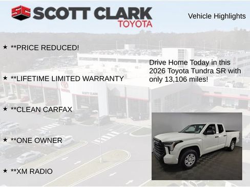 Used 2026 Toyota Tundra SR AWD/4WD image 12
