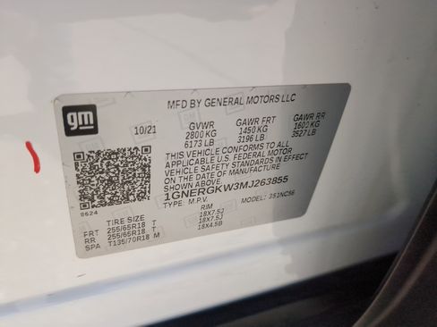 Used 2021 Chevrolet Traverse LT image 36