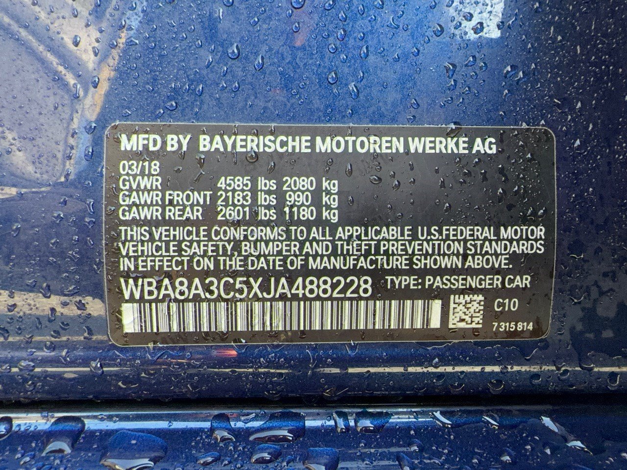 Used 2018 BMW 320i xDrive Sedan w/ Premium Package AWD/4WD image 29