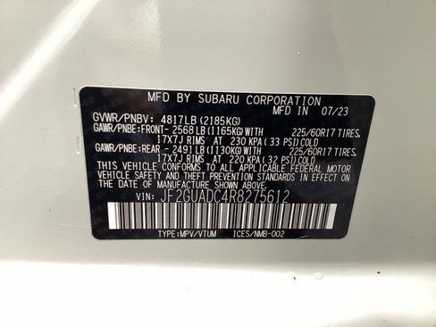 Used 2024 Subaru Crosstrek 2.0i Premium image 16