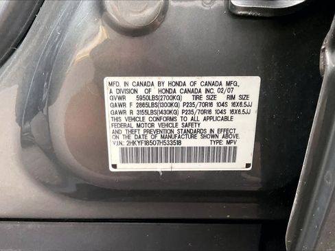 Used 2007 Honda Pilot EX-L image 36