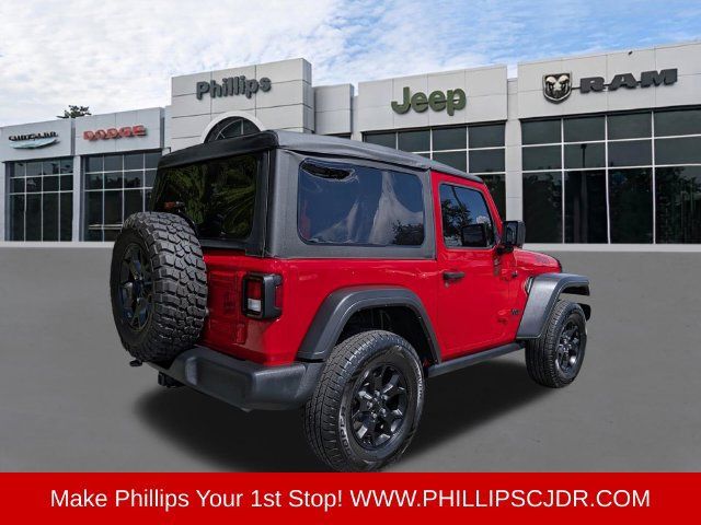 Certified 2022 Jeep Wrangler Sport AWD/4WD image 3