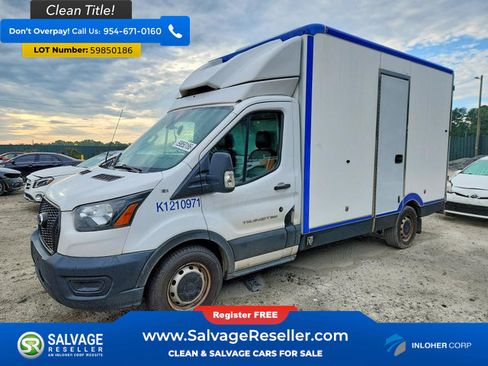 Used 2022 Ford Transit 350 w/ Upfitter Package RWD image 1
