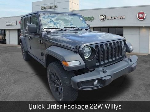 Used 2021 Jeep Wrangler Unlimited Sport AWD/4WD image 2
