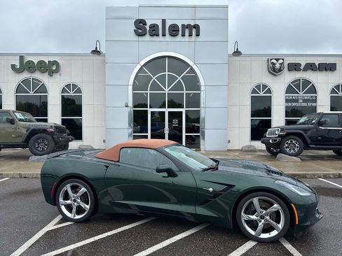 Used 2014 Chevrolet Corvette Stingray Convertible w/ 3LT Preferred Equipment Group RWD image 1
