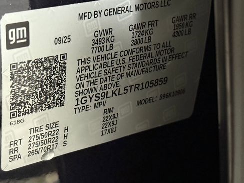 New 2026 Cadillac Escalade ESV Luxury w/ Touring Package image 18