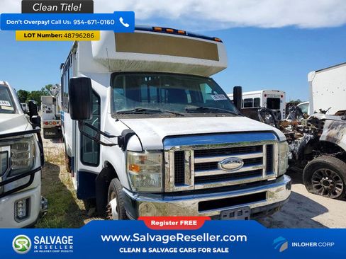 Used 2015 Ford E-450 and Econoline 450 Super Duty w/ Shuttle Bus Prep Package image 5