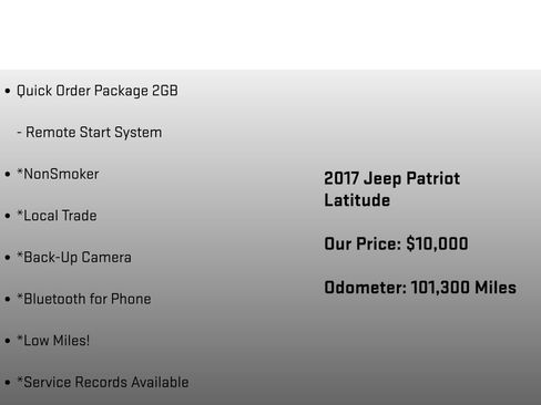 Used 2017 Jeep Patriot Latitude AWD/4WD image 6