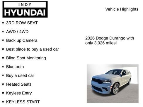 Used 2026 Dodge Durango GT image 7
