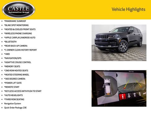 Used 2024 Jeep Grand Cherokee L Limited w/ Luxury Tech Group II AWD/4WD image 3