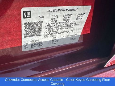 Used 2022 Chevrolet Silverado 2500 High Country w/ Z71 Off-Road Package AWD/4WD image 34