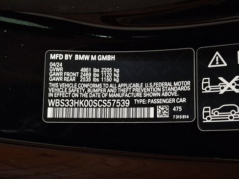 Used 2025 BMW M4 xDrive Competition w/ Executive Package AWD/4WD image 25