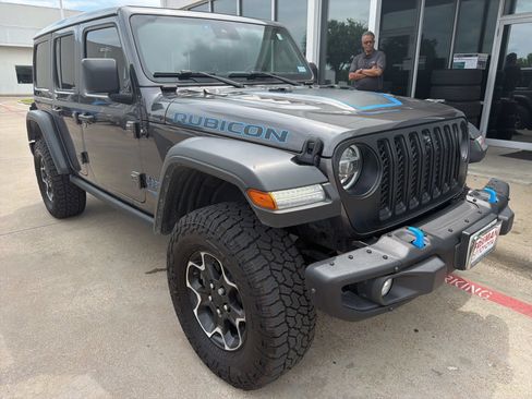 Used 2021 Jeep Wrangler Unlimited Rubicon 4xe w/ Steel Bumper Group AWD/4WD image 4