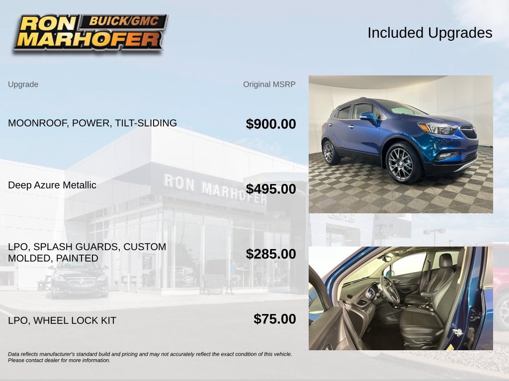 Used 2019 Buick Encore Sport Touring FWD image 6