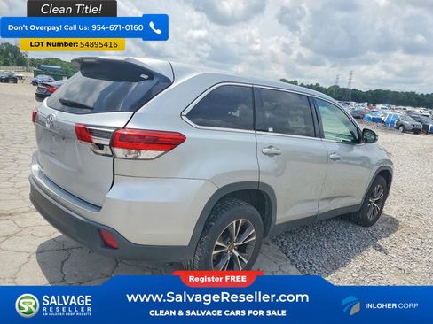 Used 2019 Toyota Highlander LE FWD image 4