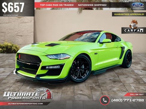 Used 2020 Ford Mustang GT Premium w/ Carbon Sport Interior Package RWD image 7