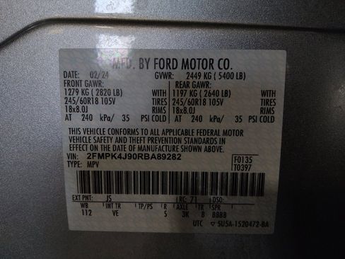 Used 2024 Ford Edge SEL image 33