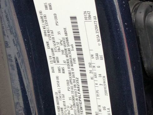 Used 2020 Ford F150 XLT w/ Equipment Group 302A Luxury image 31