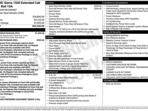 Used 2019 GMC Sierra 1500 Base Double Cab w/ Convenience Package image 37