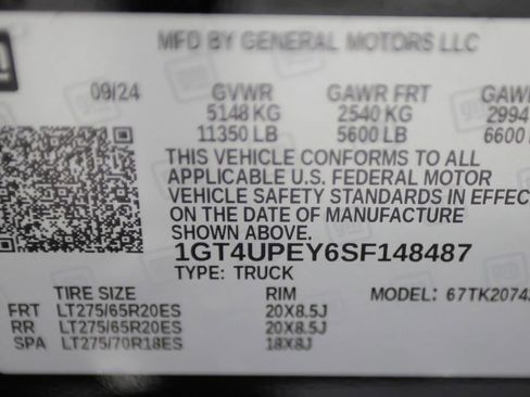 Used 2025 GMC Sierra 2500 AT4 w/ AT4 Premium Plus Package AWD/4WD image 66