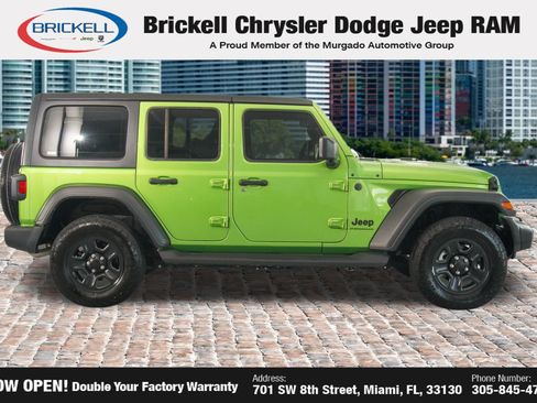 Used 2025 Jeep Wrangler Unlimited Sport AWD/4WD image 9