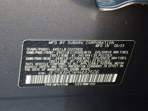 Certified 2023 Subaru Forester Limited AWD/4WD image 29