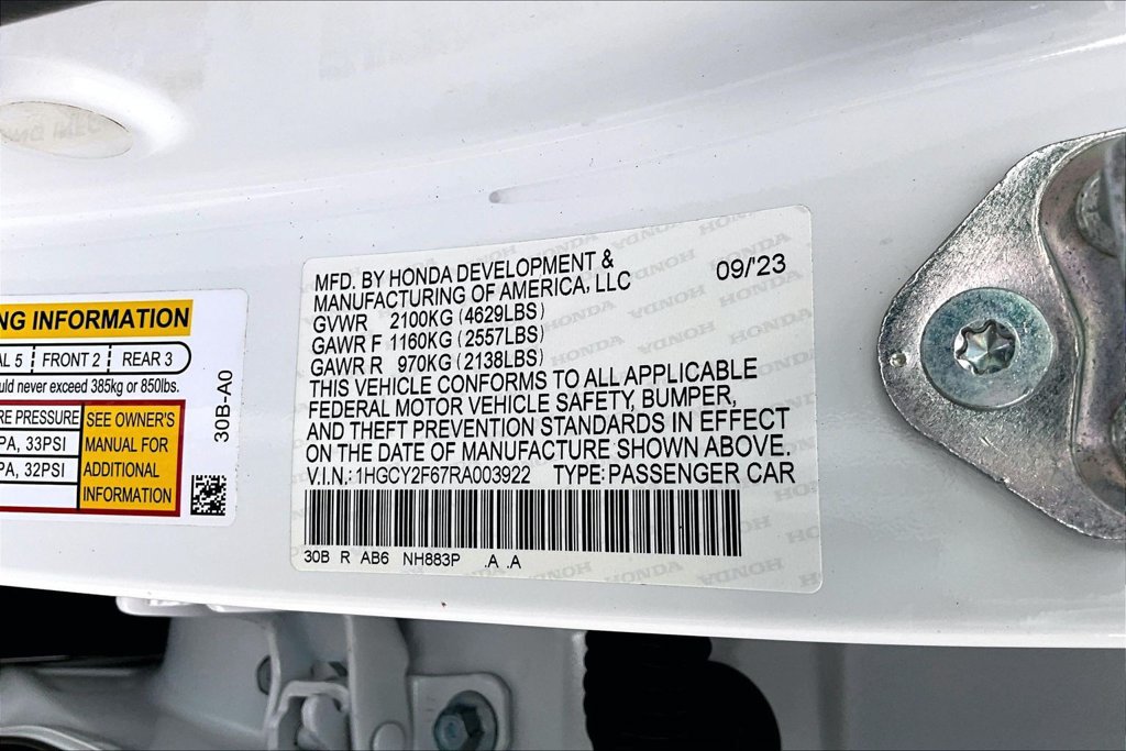 Used 2024 Honda Accord EX-L image 21