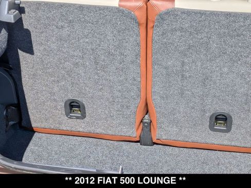 Used 2012 FIAT 500 Lounge w/ Luxury Leather Pkg FWD image 24
