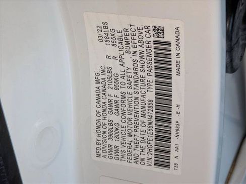 Used 2022 Honda Civic Si image 26
