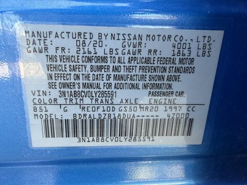 Used 2020 Nissan Sentra SV FWD image 29