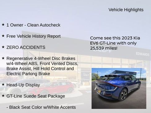 Used 2023 Kia EV6 GT-Line w/ GT-Line Suede Seat Package AWD/4WD image 11