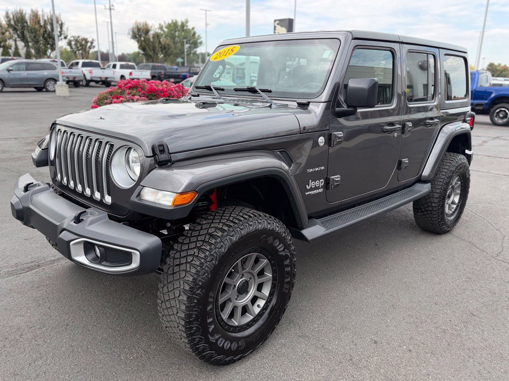 Used 2018 Jeep Wrangler Unlimited Sahara AWD/4WD image 7