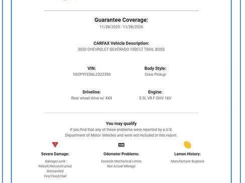 Used 2020 Chevrolet Silverado 1500 LT Trail Boss image 26