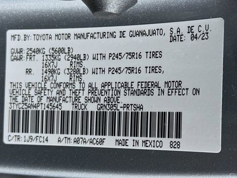 Used 2023 Toyota Tacoma SR5 AWD/4WD image 16